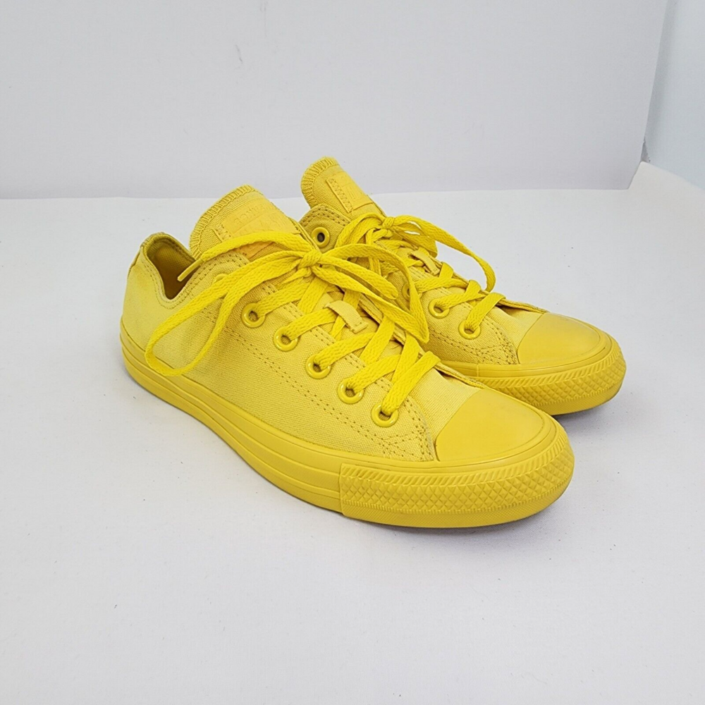Converse CTAS Pro Monochrome Aurora Yellow Sneaker 166410F Men 6/Women 8/39
